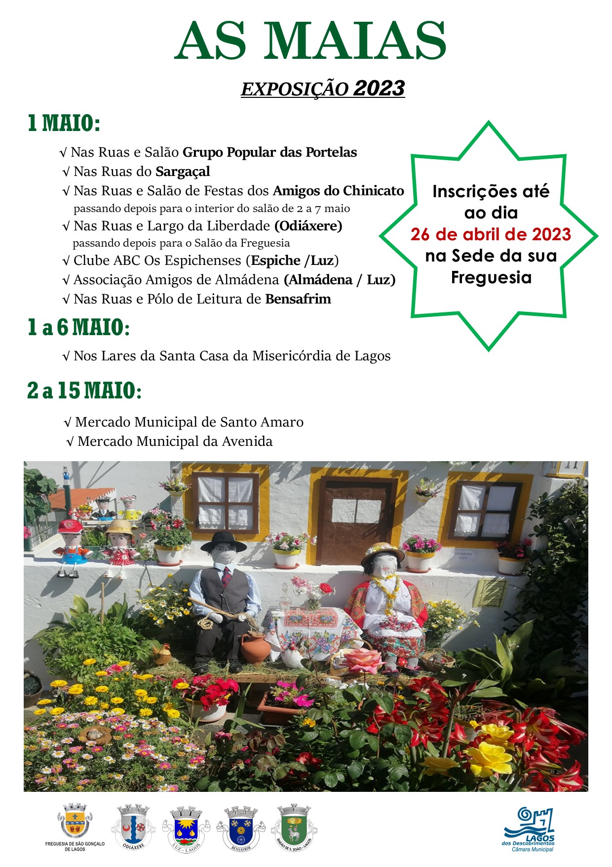 Imagem Exposição "As Maias" de 1 a 15 de maio 2023