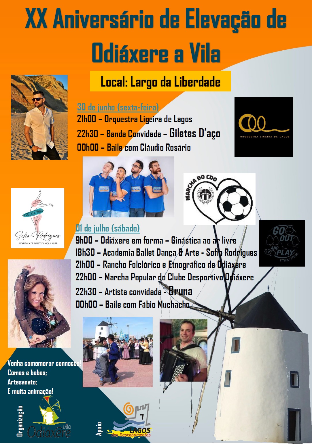 Imagem XX Aniversário de Elevação de Odiáxere a Vila