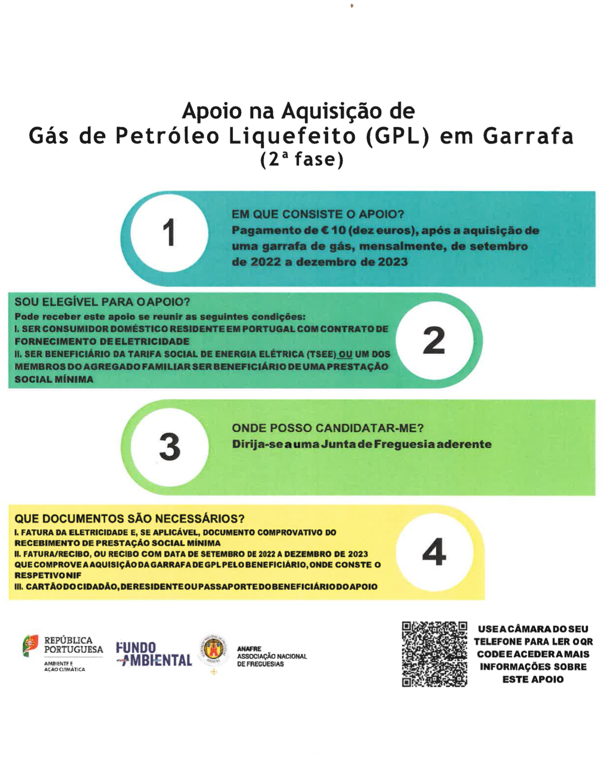 Imagem Apoio na aquisição de Gás de Petróleo Liquefeito (GPL) em Garrafa (2ª fase)