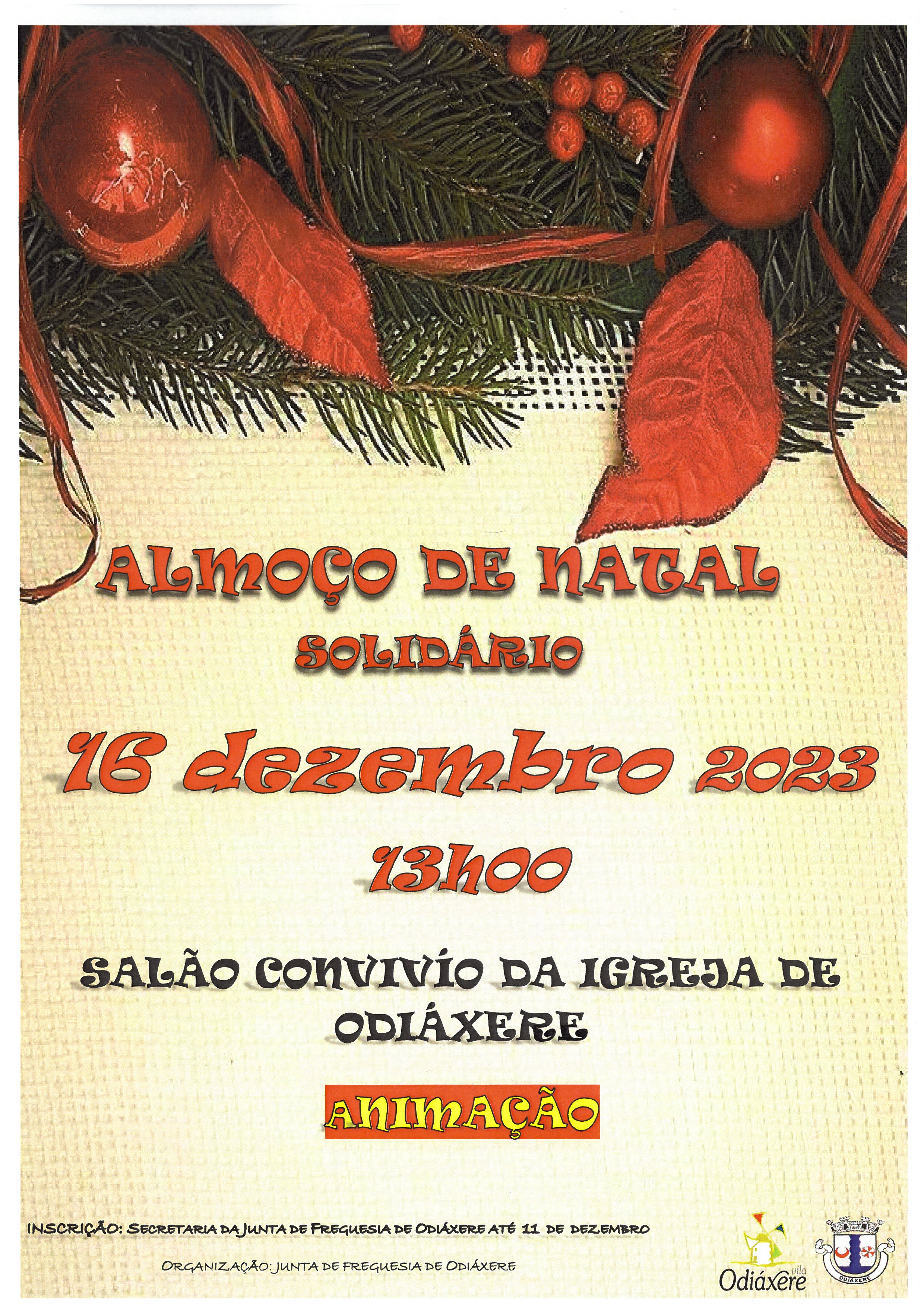 Imagem Almoço de Natal Solidário