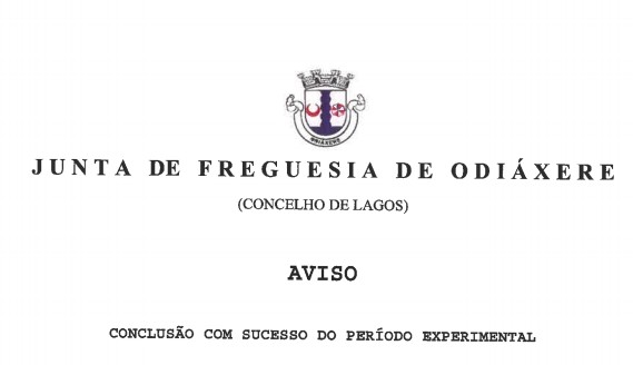 Imagem PROCEDIMENTO CONCURSAL - AVISO DE CONCLUSÃO