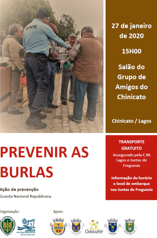 Imagem Prevenir burlas - Acção de prevenção